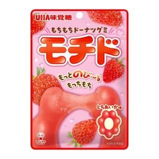 UHA味覚糖 モチド とちあいか味 45g 10コ入り 2025/09/22発売 (4902750794474)