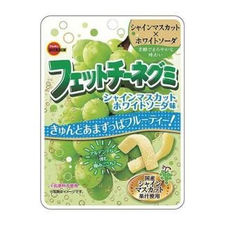 ブルボン フェットチーネグミ シャインマスカットホワイトソーダ味 47g 10コ入り 2025/09/23発売 (4901360364404)