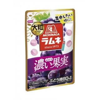 森永製菓 大粒ラムネ濃い果実<ぶどう> 27g 10コ入り 2025/09/24発売 (4902888273025)