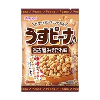 春日井製菓 うすピーナ 名古屋みそだれ味 78g 12コ入り 2025/09/29発売 (4901326015487)