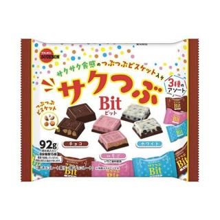 ブルボン サクつぶビット 92g(個装紙込み) 12コ入り 2025/10/07発売 (4901360364992)