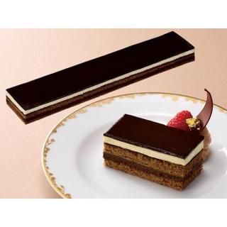 (地域限定送料無料) 業務用 フリーカットケーキ オペラ(ベルギー産チョコレート使用)  ×3コ(276662245x3k)