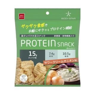 おやつカンパニー プロテインスナックサワークリームオニオン味 40g 24コ入り 2025/10/13発売 (4902775075756x2)