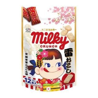 不二家 ミルキークランチ雷おこし 12本 12コ入り 2025/10/28発売 (4902555160801)