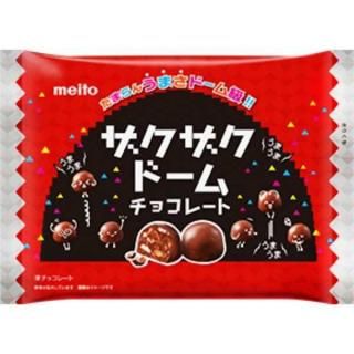 meito ザクザクドームチョコレート 117g(個装紙込み) 18コ入り 2025/09/01発売 (4902757583101)