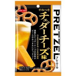 イトウ製菓 プレッツェル やみつきチェダーチーズ味 40g 12コ入り 2025/09/01発売 (4901050130135)