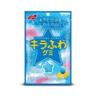 ノーベル製菓 キラふわグミ ソーダ味 50g 72コ入り 2025/10/06発売 (4902124073006c)