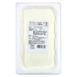 (地域限定送料無料) 業務用 ロッテ 匠のジェラート クリームチーズ~Kiri(R)使用 2000ml  ×4コ(590030891x4k)