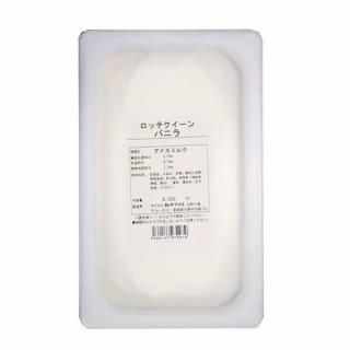 (地域限定送料無料) 業務用 ロッテ ベーシック ミルクバニラ 冷凍 4L  ×4コ(768962000x4k)