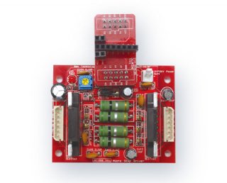 Arduinoコネクタ変換モジュール + ステッピングモータクロック駆動モジュール