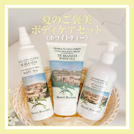 デルべ夏のご褒美ボディケアセット ホワイトティー デルべ夏のご褒美ボディケアセット ホワイトティー