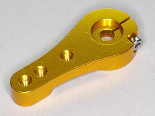 ハイテック・金属サーボホーン（35mm・金色）