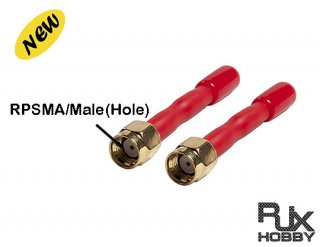 RJX5.8G3dBiRP-SMAMale(Pin)Red2pcs