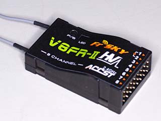 FRSKY 2.4GHz V8FR-HV-II(8CH)受信機 - HOBBYNET