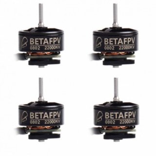 BetaFPV製　0802-22000KV ブラシレスモーター（4pcs）