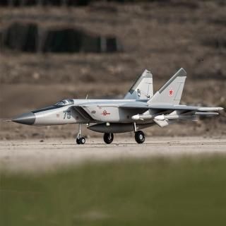 FLYFANS MIG25 EPO Twin 64mm EDF  Russia painting