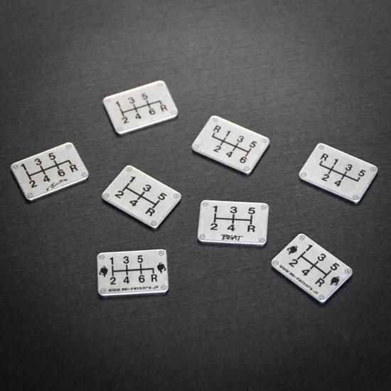 MT用シフトパターンプレート／MT shift pattern plate