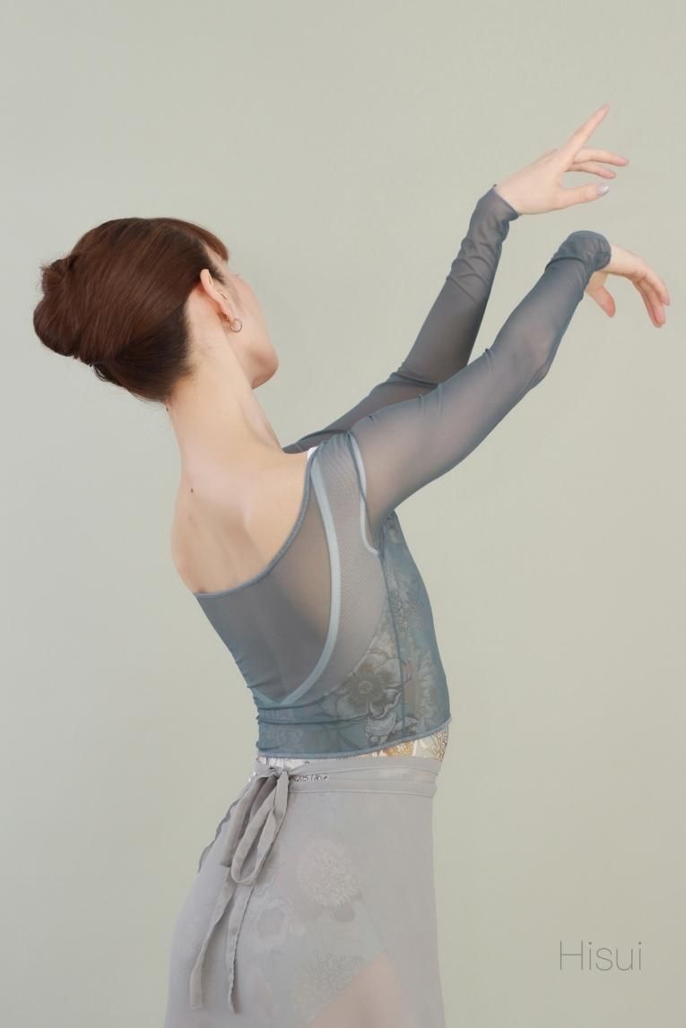 □ Arm foundation long sleeve - Balletwear brand unoa □ Arm foundation long sleeve - Balletwear brand unoa