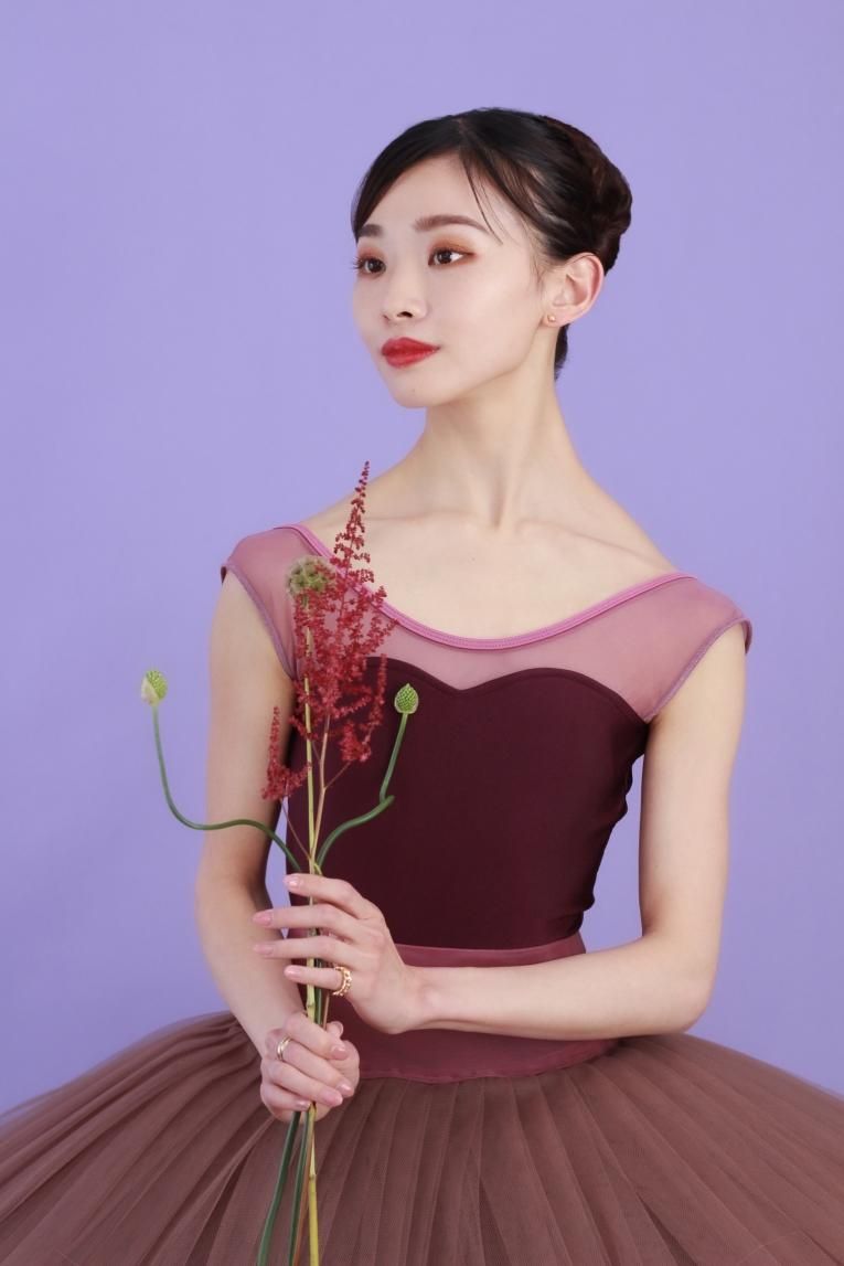 Budou】Sleeve & No sleeve design - Balletwear brand unoa
