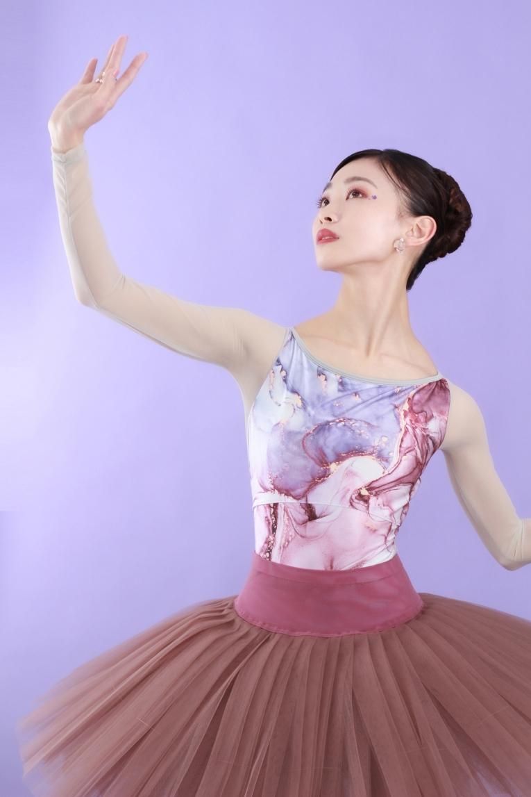 Purplish marble stone】Sleeve & No sleeve design