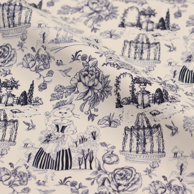 KIDS 【Toile de Jouy】No sleeve design - Balletwear brand unoa