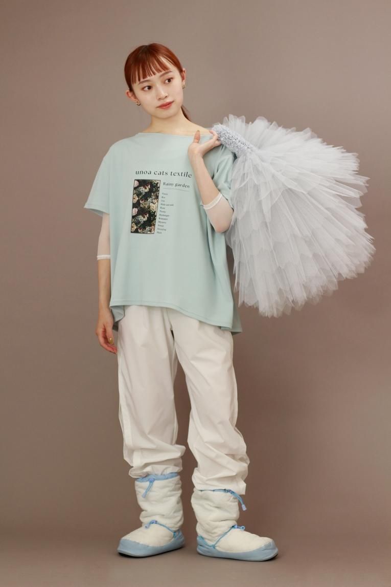 □【Tee shirt】Rainy Garden - Balletwear brand unoa □【Tee shirt】Rainy Garden - Balletwear brand unoa
