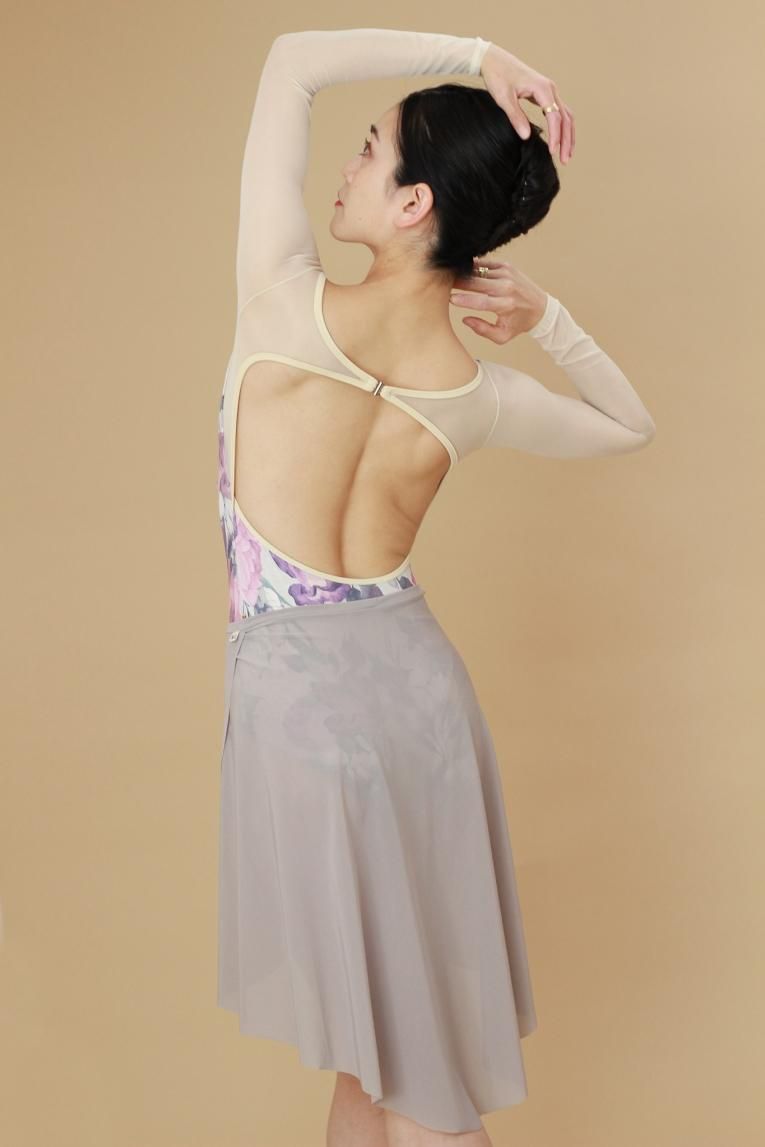 Antique rose】Sleeve design - Balletwear brand unoa Antique rose】Sleeve design - Balletwear brand unoa