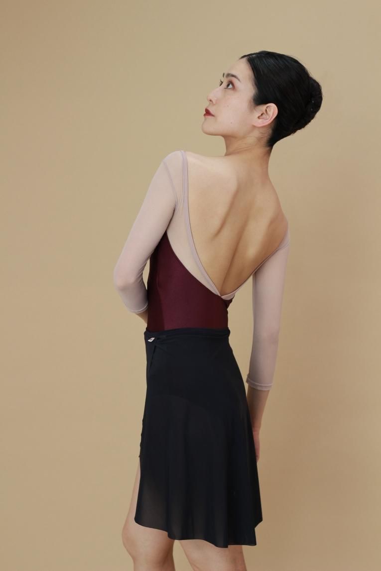 Budou】Sleeve & No sleeve design - Balletwear brand unoa Budou】Sleeve & No sleeve design - Balletwear brand unoa