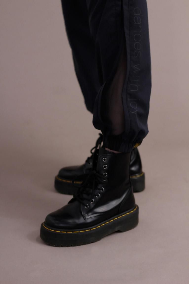 新品未使用ウノア【Jogger pants】Black Mサイズ □【Jogger pants】Black - Balletwear brand unoa