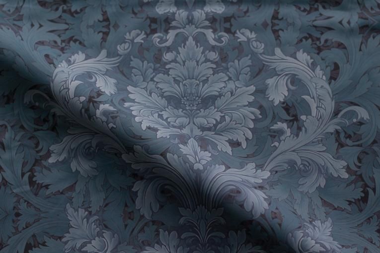 【美品】unoa Mサイズ　レオタード　fluted blue garden Poppied garden Blue】Sleeve design - Balletwear brand unoa