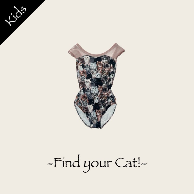 <img class='new_mark_img1' src='https://img.shop-pro.jp/img/new/icons14.gif' style='border:none;display:inline;margin:0px;padding:0px;width:auto;' />KIDSFind your Cat!-Colored Cats-No sleeve design