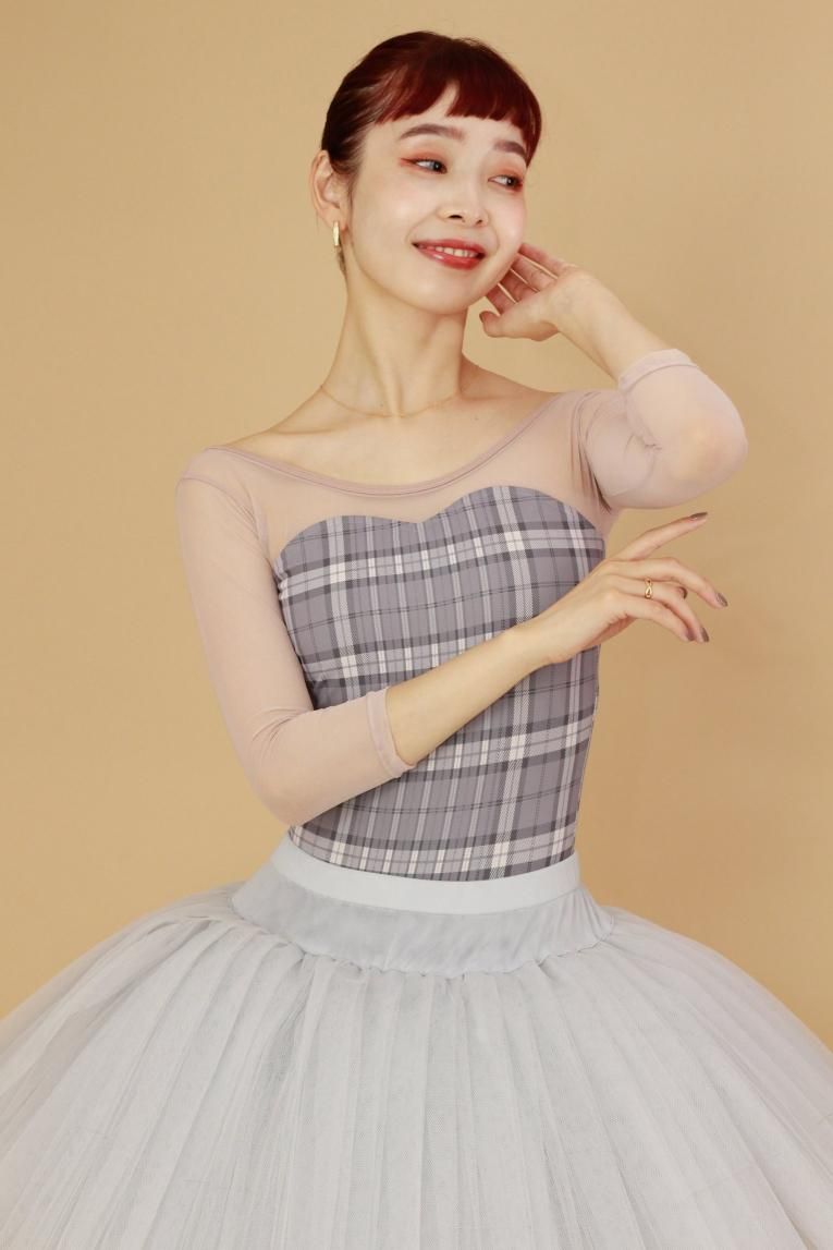Black】Sleeve & No sleeve design - Balletwear brand unoa