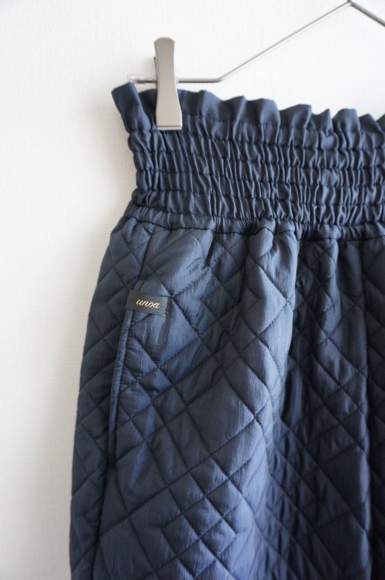□【Quilted Pants】 Night Blue - Balletwear brand unoa