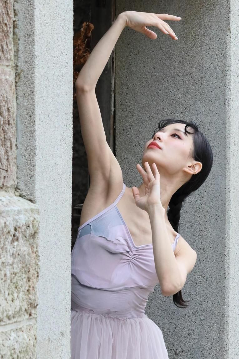 Mat marble-Brick-】 No sleeve (limited item) - Balletwear