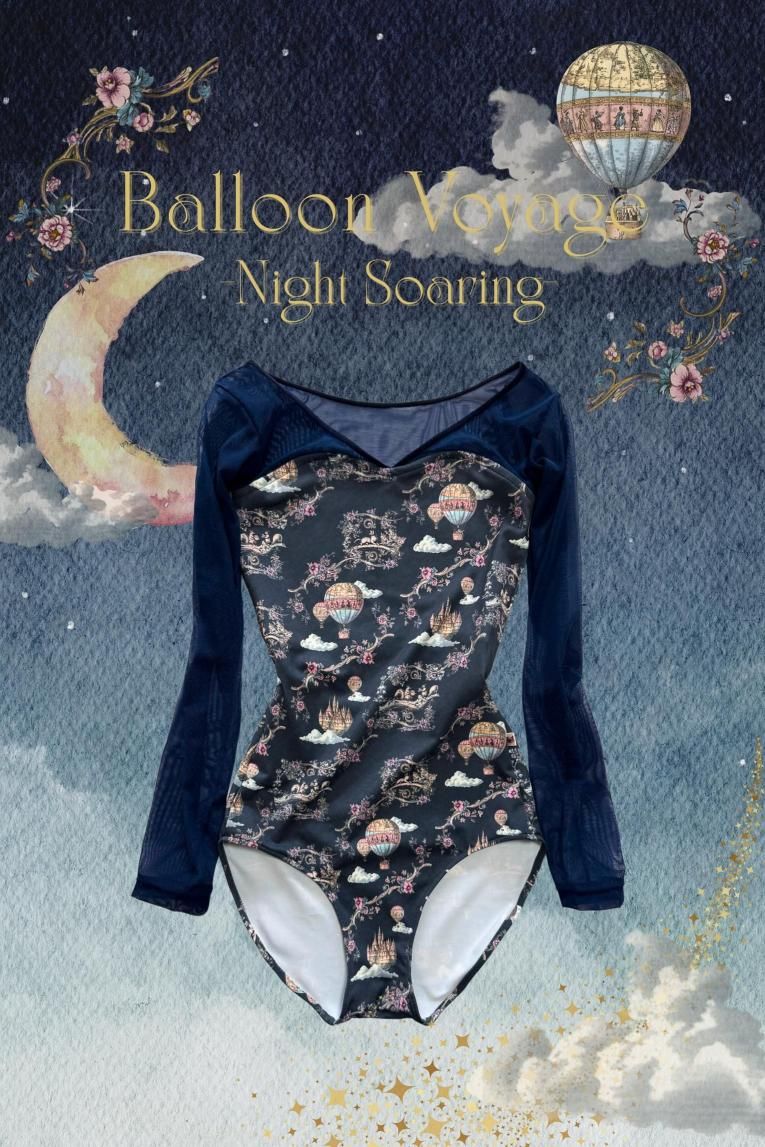 Black】Sleeve & No sleeve design - Balletwear brand unoa