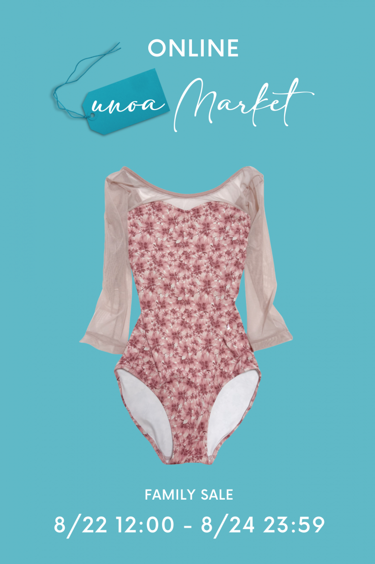 unoa plieレオタードMサイズ unoa plieレオタードMサイズ Plie sleeve - Balletwear brand unoa