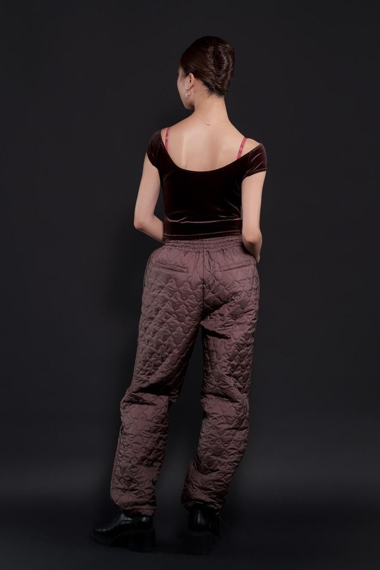 □【Glossy】Velour-Espresso- - Balletwear brand unoa