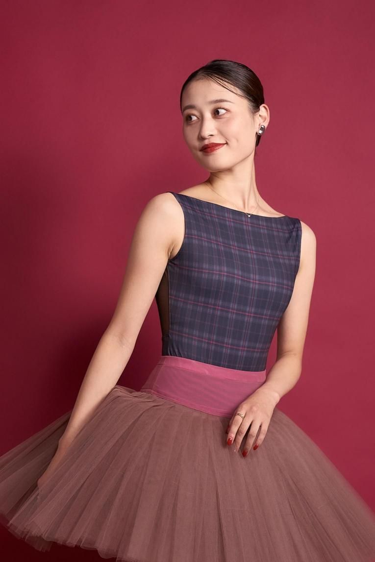 【ほぼ新品】unoa レオタード　ブルーグリーン Leotard - Balletwear brand unoa