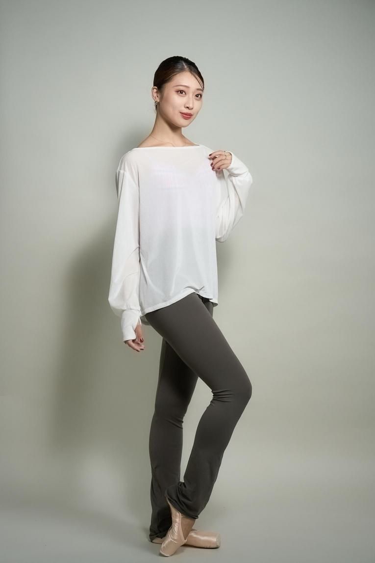 □【Glossy-Air veil-】Velour-Shiro- - Balletwear brand unoa