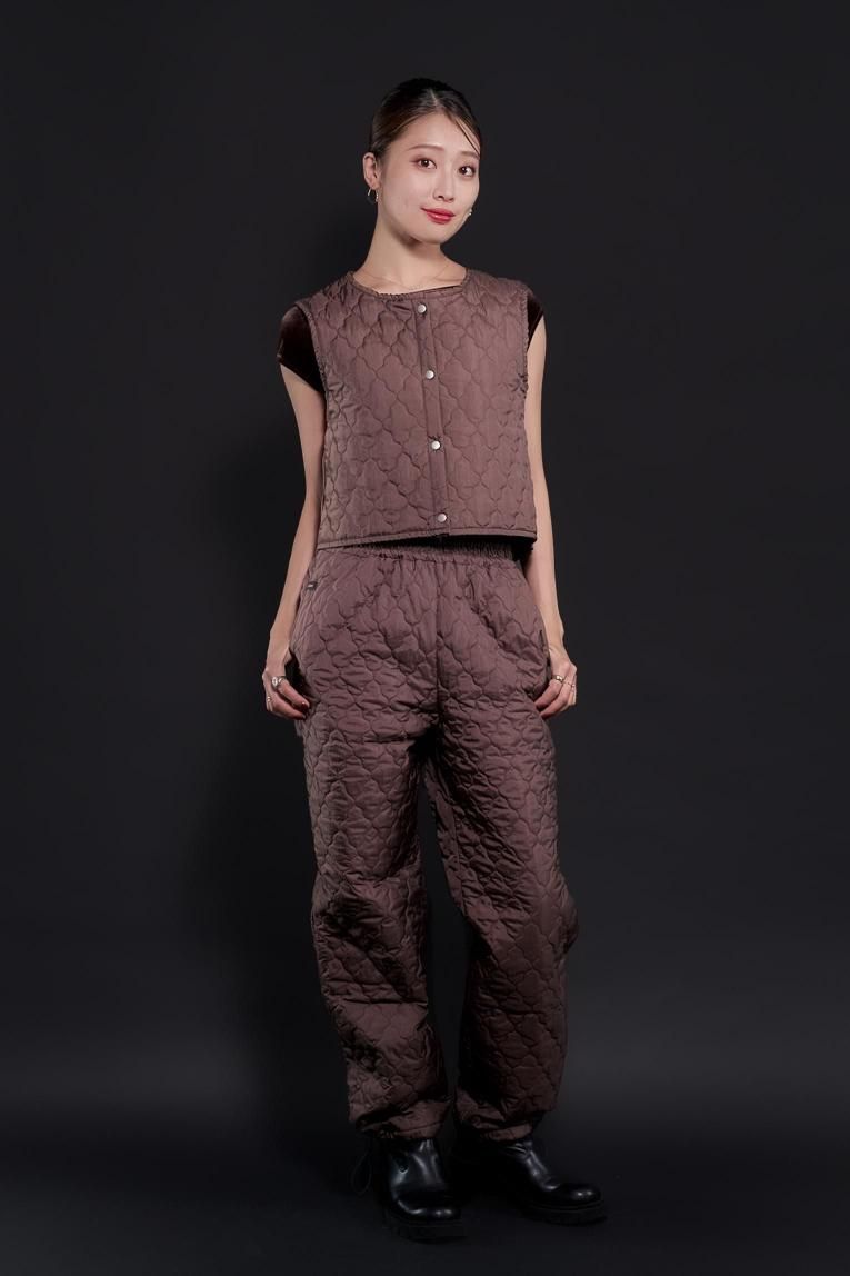 □【Quilted Pants】 Teddy - Balletwear brand unoa