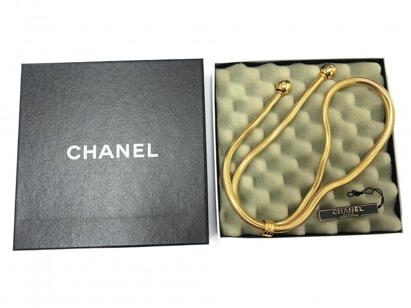 ループタイ 【CHANEL】 ネックレス シャネル 97P ループタイネックレス - ValuE+91 VINTAGE SHOP