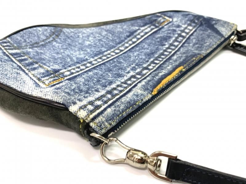 ディオール デニムデザイン サドルバッグ - ValuE+91 VINTAGE SHOP ディオール デニムデザイン サドルバッグ - ValuE+91 VINTAGE SHOP