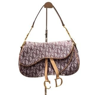 Dior トロッター サドルバッグ CD金具 ベージュ