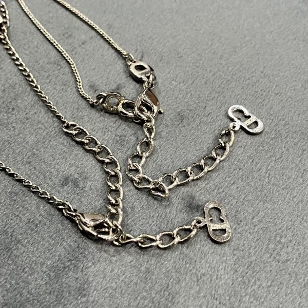 Chr Dior ディオール ダイス モチーフ 2チェーン ブレスレット Chr Dior ディオール ダイス モチーフ 2チェーン ブレスレット