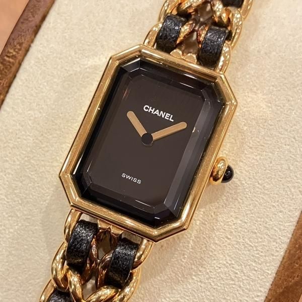CHANEL シャネル　プルミエール　Mサイズ 中古】CHANEL PREMIERE MIDDLE SIZE シャネル プルミエール M