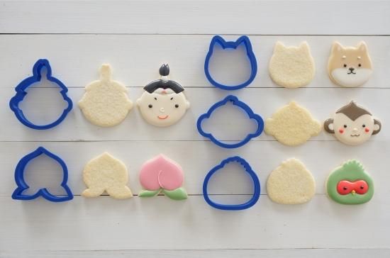 桃太郎 5点セット クッキー型 - The Cookie Cutter Land