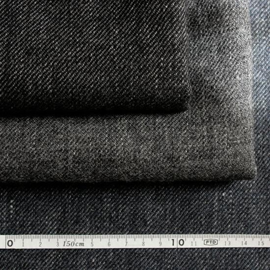 極美品◎Y's 燕尾ジャケット ペイズリー ウールリネン ブラック L相当 タケミクロス】シェットランドウールリネン綾織り LW2500-