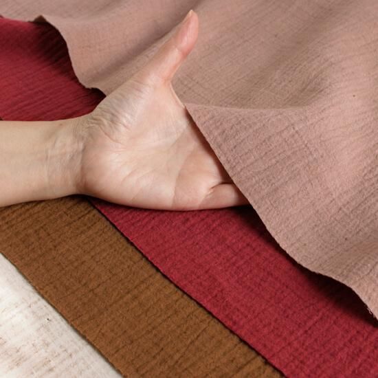 タケミクロス】天日干しコットンヘンプダブルガーゼ CH4020-