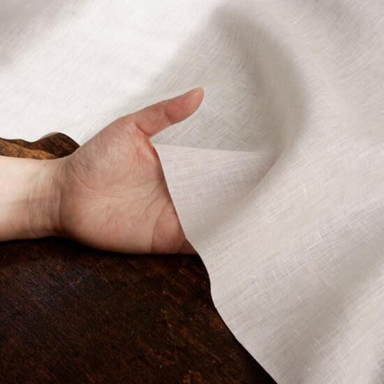 タケミクロス】フラットリネン60番手ホワイト TL60WH