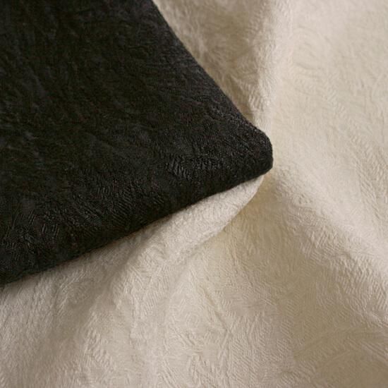 タケミクロス】天日干しリネンジャガード織 ペイズリー柄 TL602-pa-